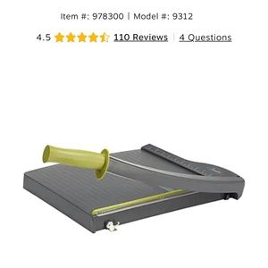 Swingline Guillotine Paper Cutter